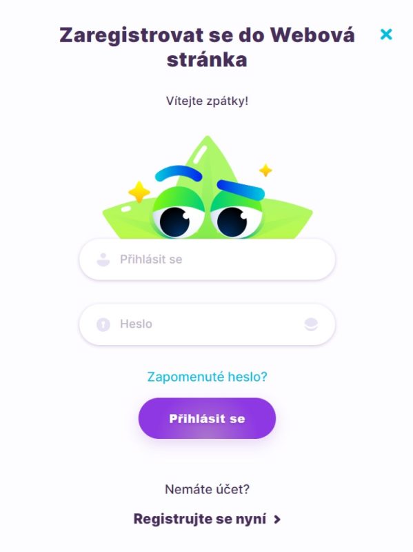 Registrace Nomini